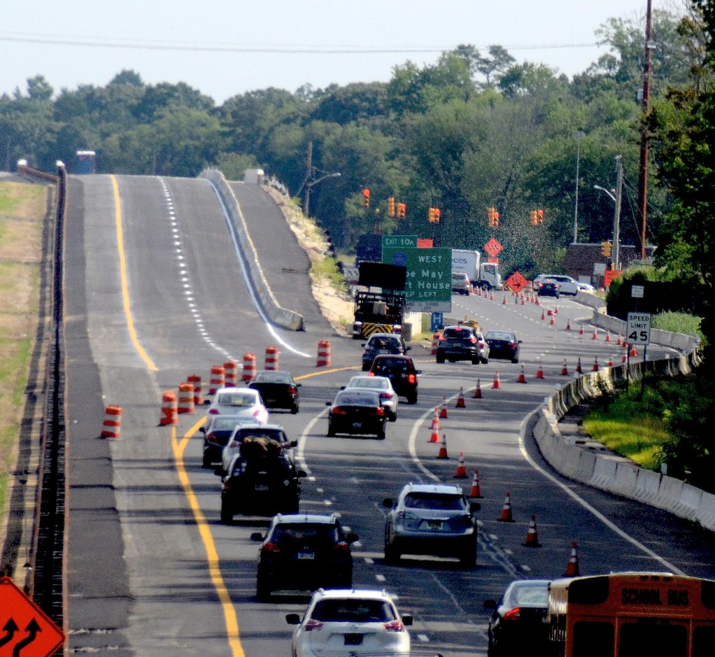 Parkway Northbound Traffic to Transition July 14