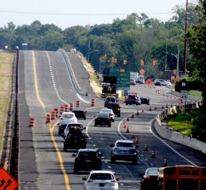 Parkway Northbound Traffic to Transition July 14