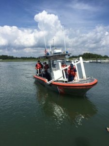 Coast Guard Rescues Lifeguard Stands