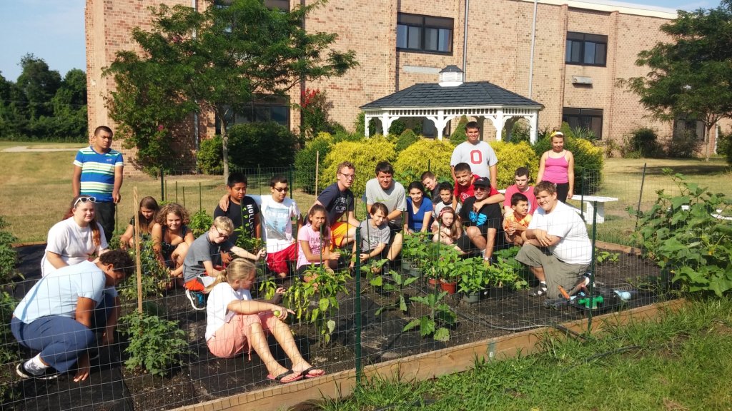 A group of students from Lower Cape May Regional Schools planted a garden and are donating the harvest to St. Barnabas Cares Food Pantry