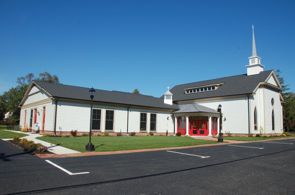 The new South Seaville United Methodist Church was dedicated about a year ago
