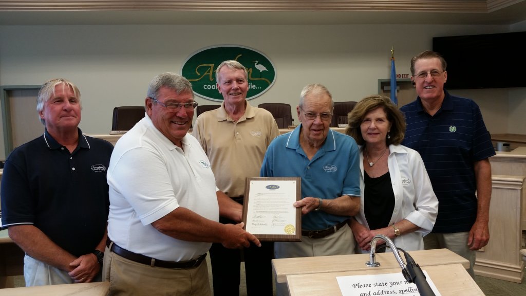 Avalon Council Bids Ellenberg Farewell