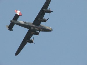 B-24 arrives at NAS Wildwood.