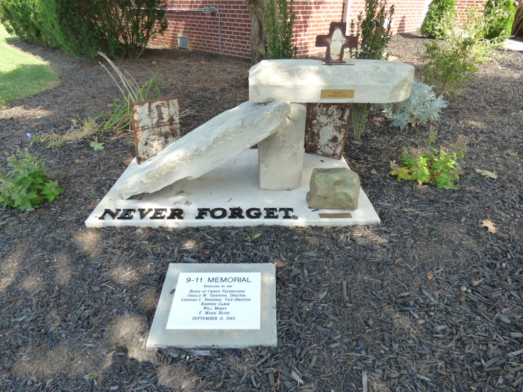 Cape May County’s Sept. 11 Memorial outside the Administration Building