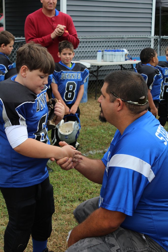 Bradley Bianchino and Coach Jason Steelman.