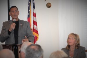 U.S. Rep. Frank LoBiondo (R-2nd) addresses dredging forum Oct. 19.