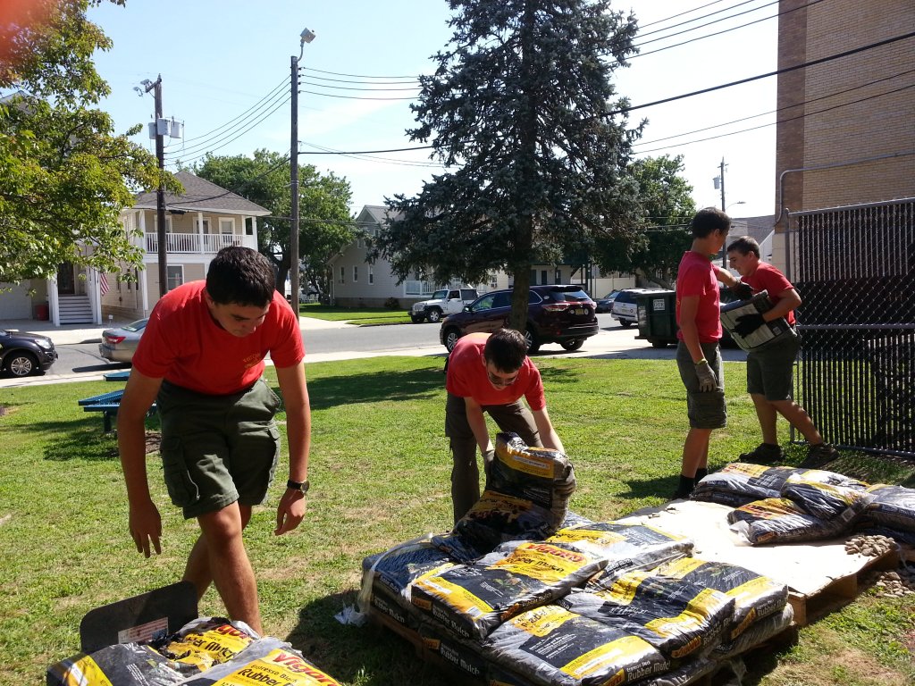 Eagle Scout Project Revamps School’s ‘Mary Garden