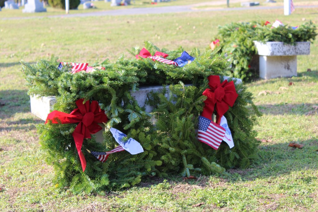 Wreaths Decorate Vets’ Lonely Gravesites