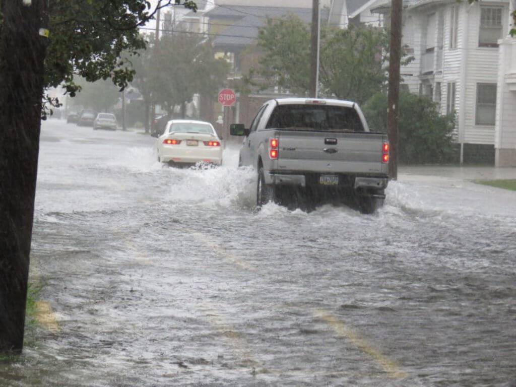 Flooding in Wildwood Sept. 19.