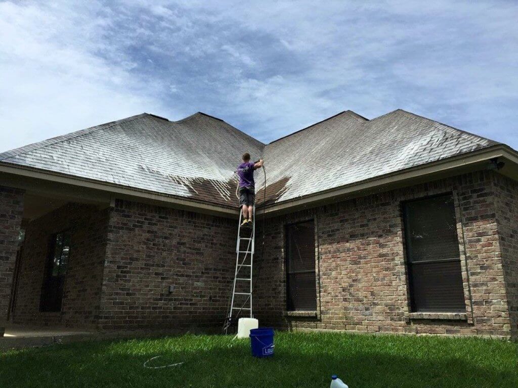 roof cleaning