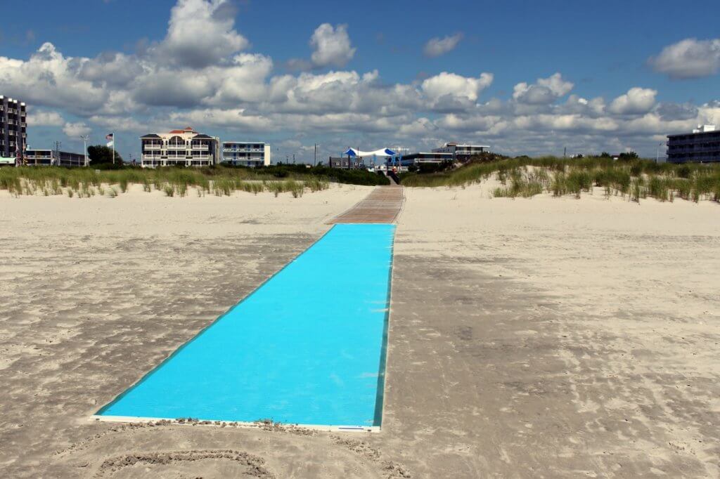 Matted Beach Walkways