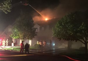 Early Morning Fire Guts Three Units