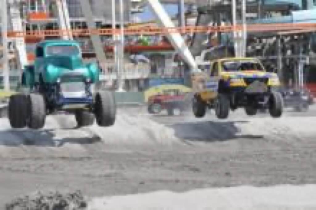 Monster Truck Beach Races