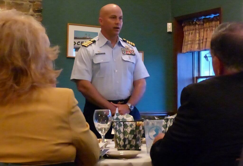 Coast Guard Capt. Todd Prestidge