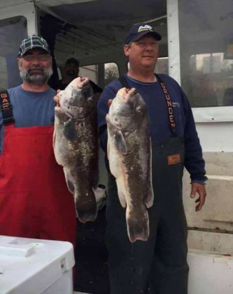 Two nice blackfish. 