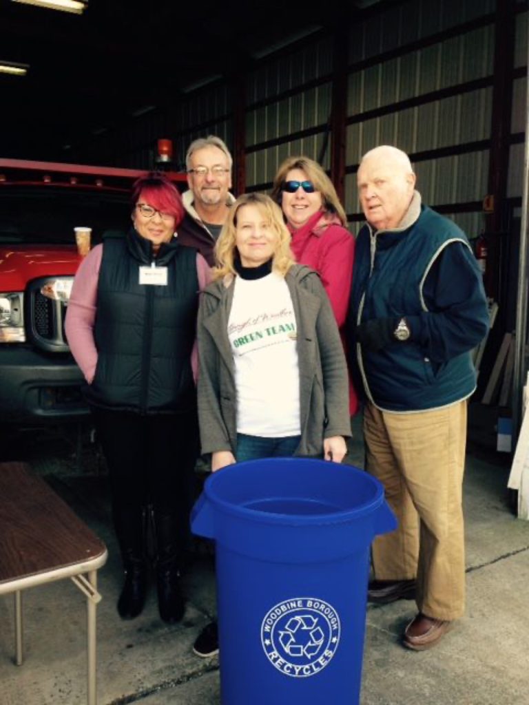 Woodbine’s Recycling Can Distribution Kick-Off a Success for Green Team Image