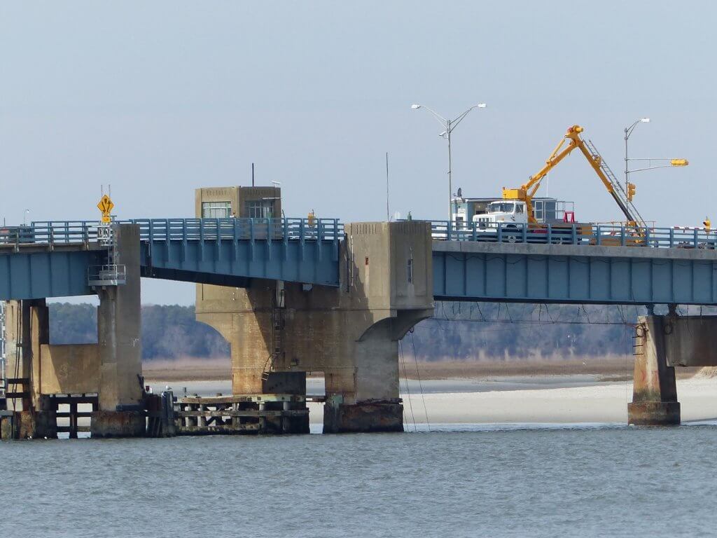 Townsend's Inlet Bridge work.