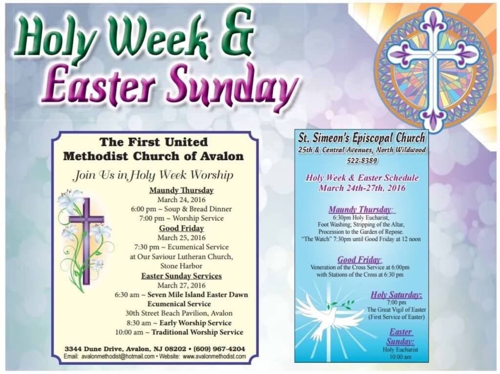 Easter Services and Special Programs