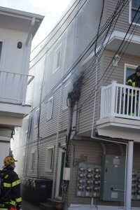 Electric Cited as Cause Of Structure Blaze