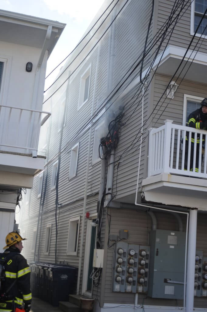 Electric Cited as Cause Of Structure Blaze