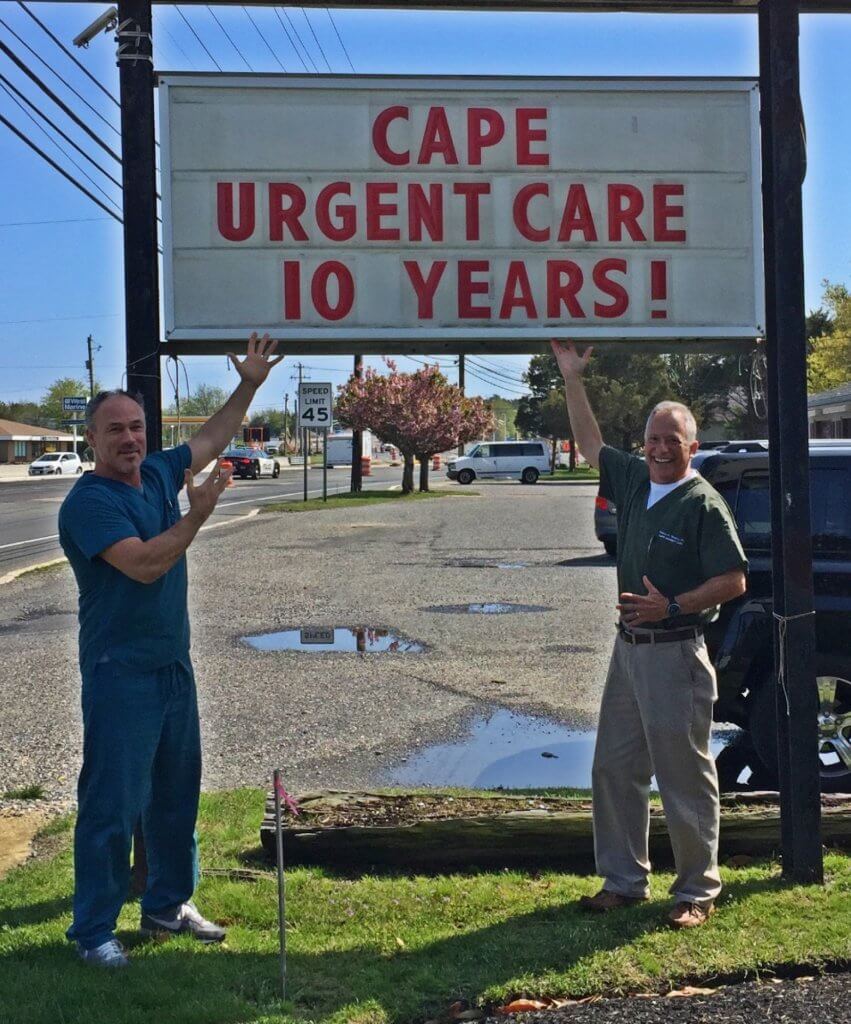 Cape Urgent Care Celebrates 10 Years