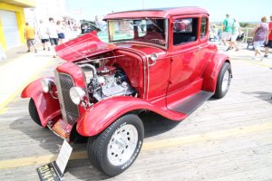 1930 Ford model “A” street rod shown by Bob Bodek.