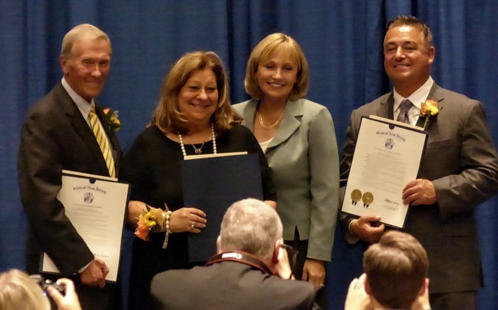 Recipients of the 2016 Cape May County Distinguished Citizen Award from left Martin Pagliughi