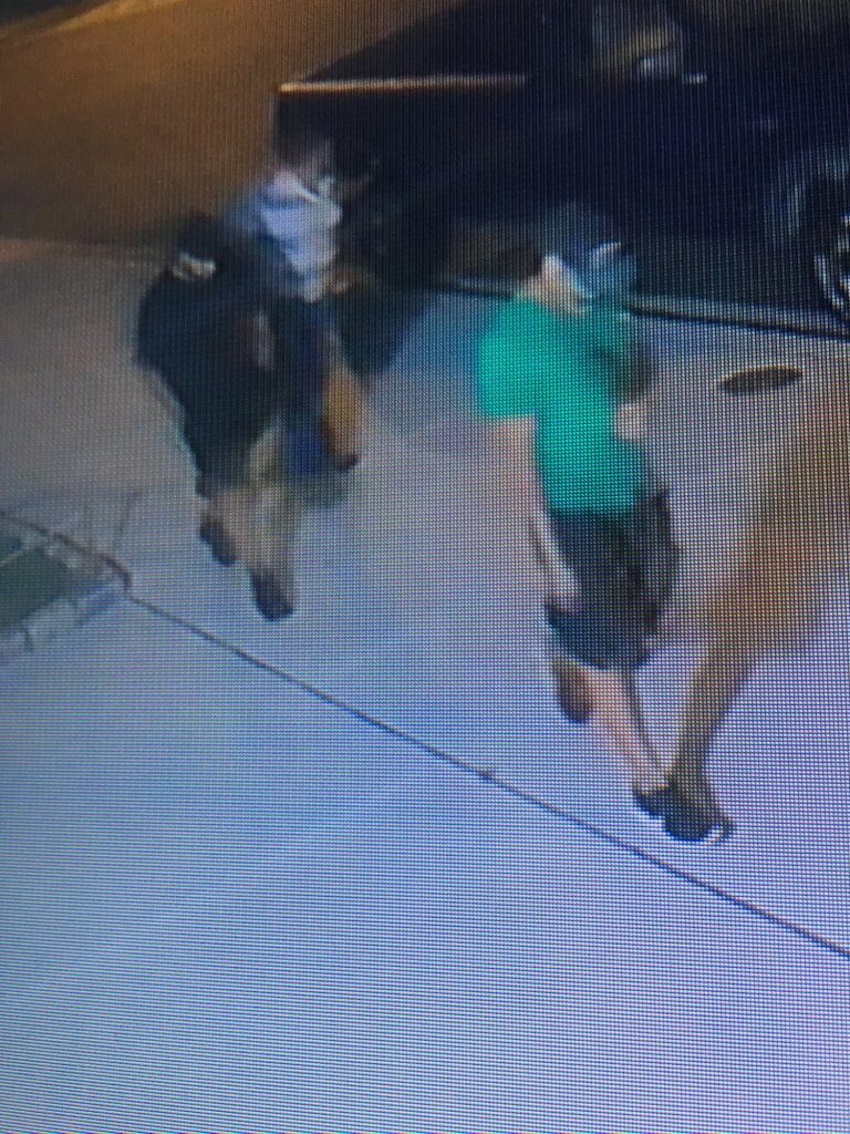 Surveillance image of suspects.