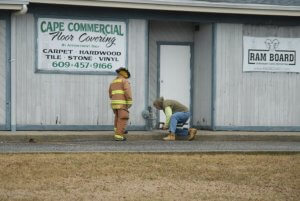 Gas Line Hit