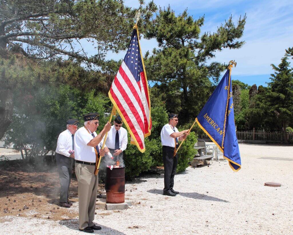 Legion Post Flag Day