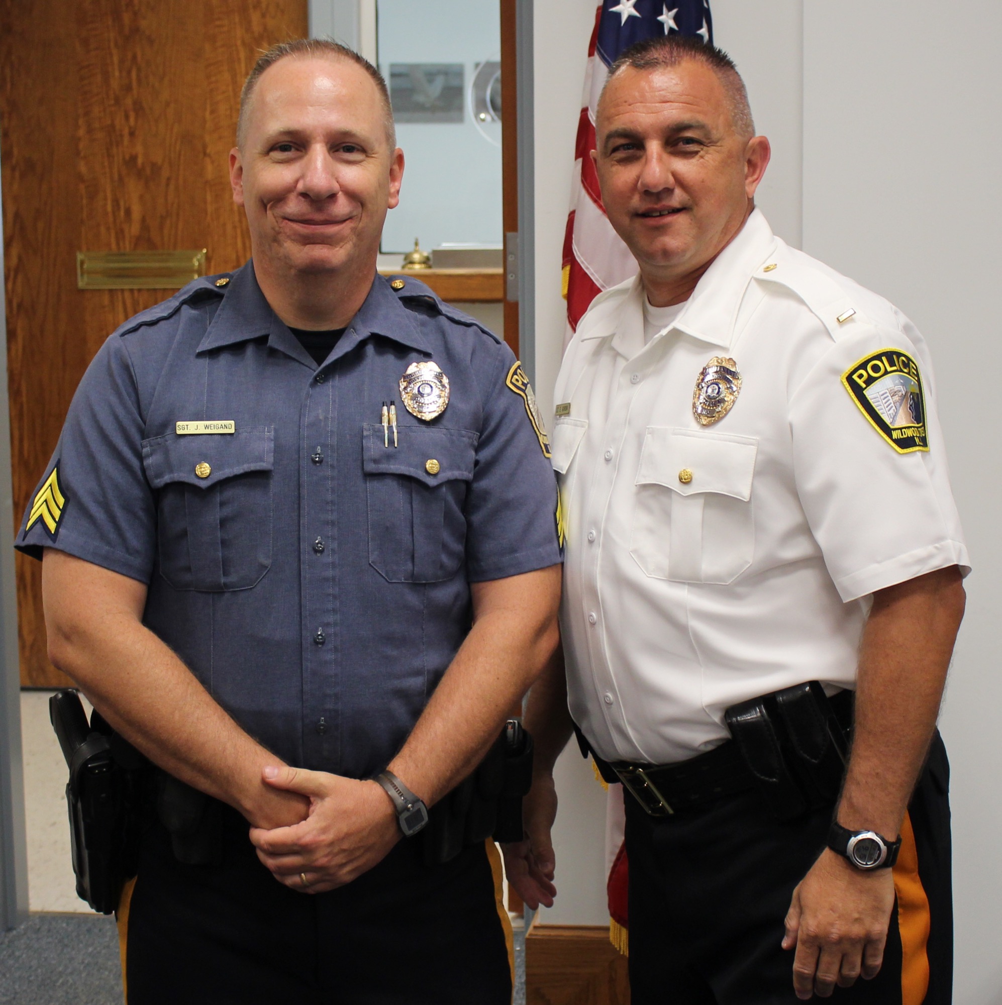 Wildwood Crest Police Promote Two Officers