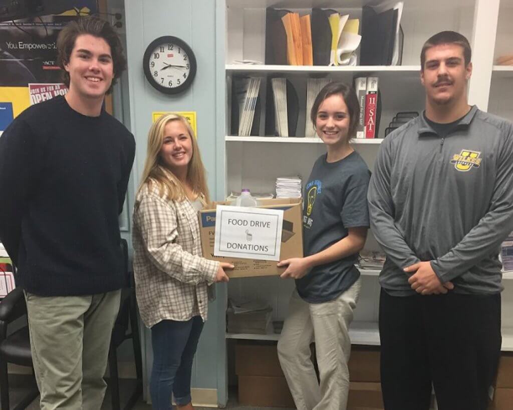 Lower Cape May Regional High School students Bobby Murphy