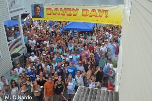 Over 300 attended the second annual Davey Day Party for Cancer Research in Avalon and raised close to $8