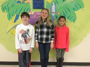 Congratulations to the 2015-2016 Sandman Consolidated School Spelling Bee champion Olivia Longshore (center