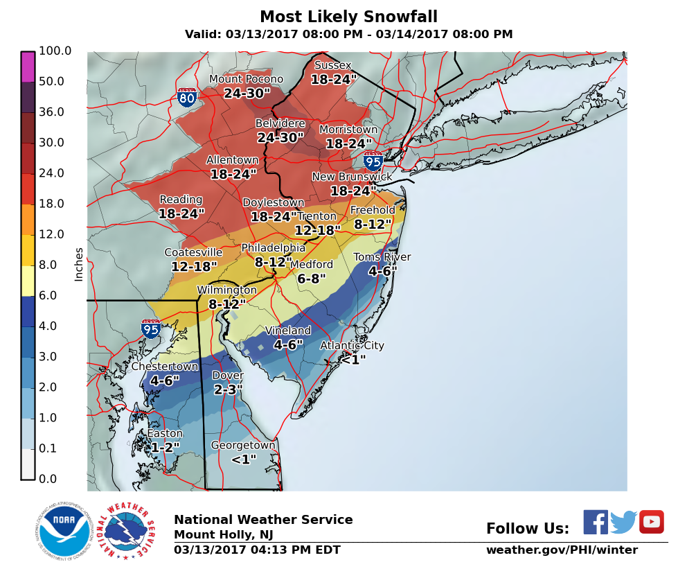 Be Alert for Winter Storm