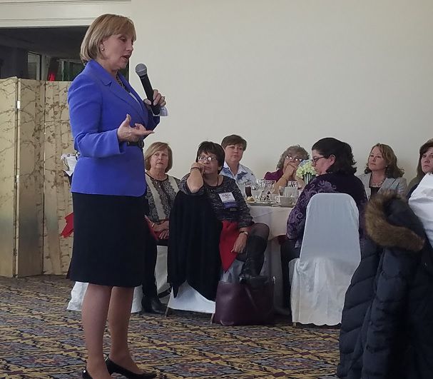 Lt. Gov. Kim Guadagno speaks at the Cape May County Chamber of Commerce’s 12th Annual Women in Business Conference March 2.