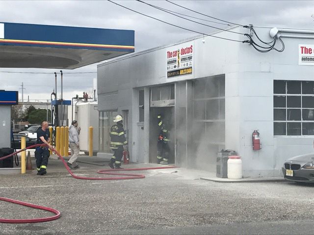 Gas Station Blaze Quickly Extinguished