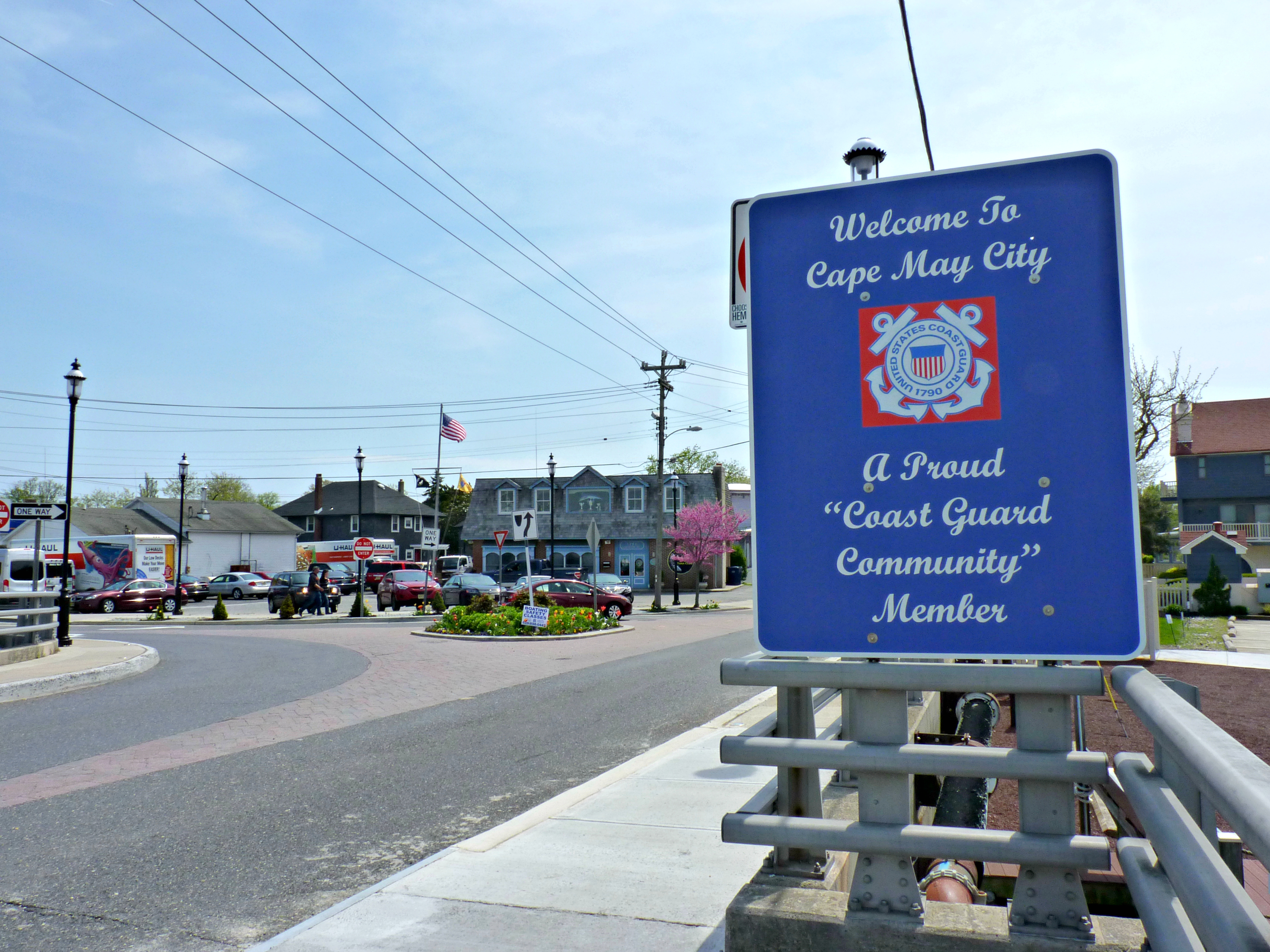 When entering Cape May