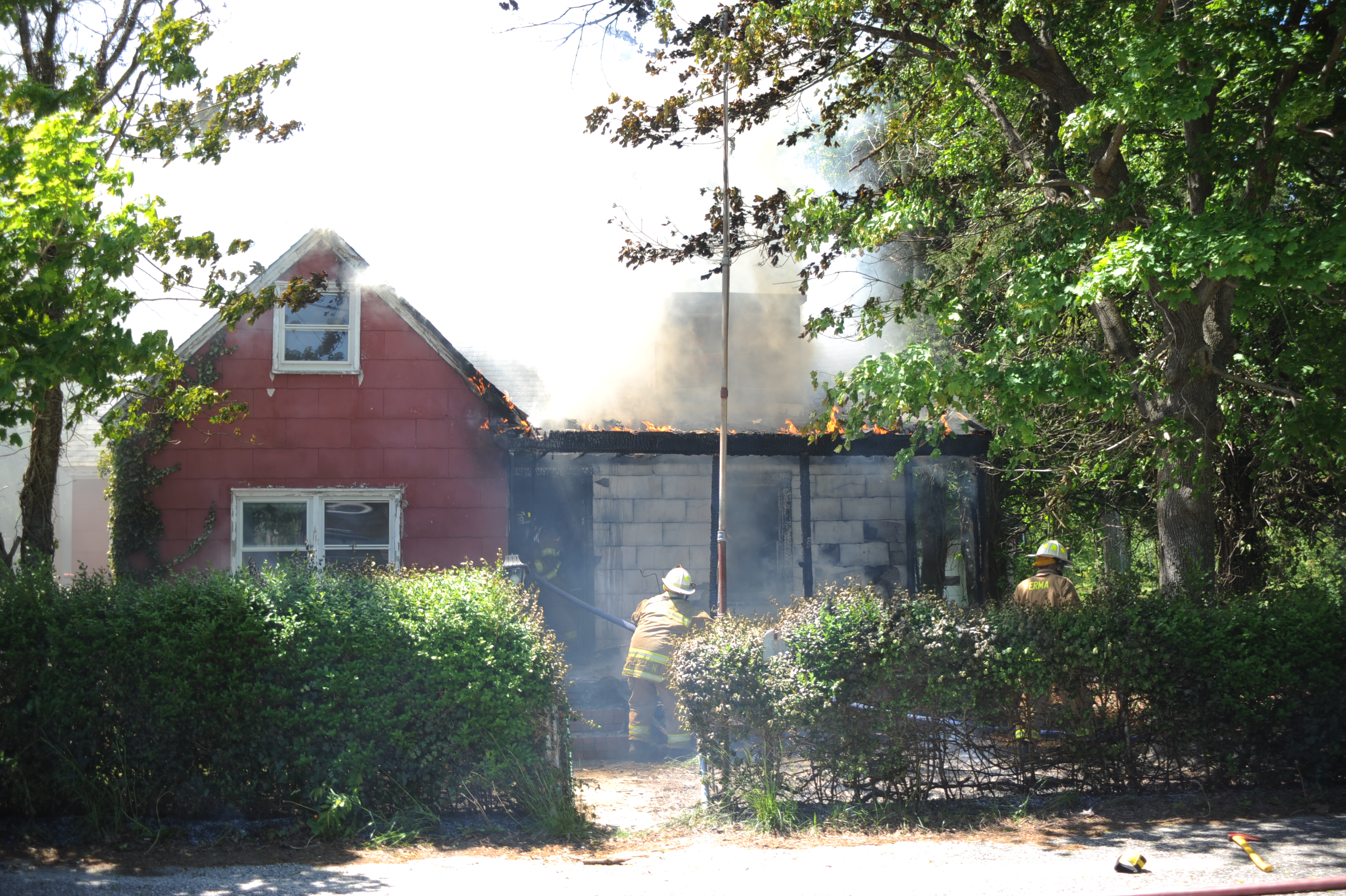 No Injuries in Erma Fire