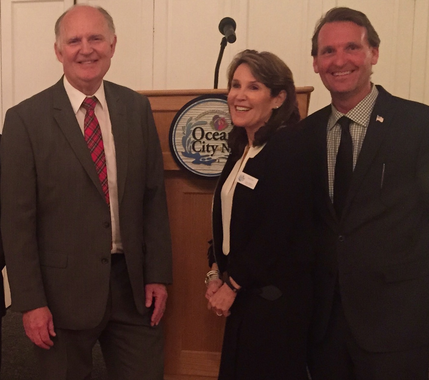 From left: Sturdy Savings Bank President and CEO Gerald L. Reeves