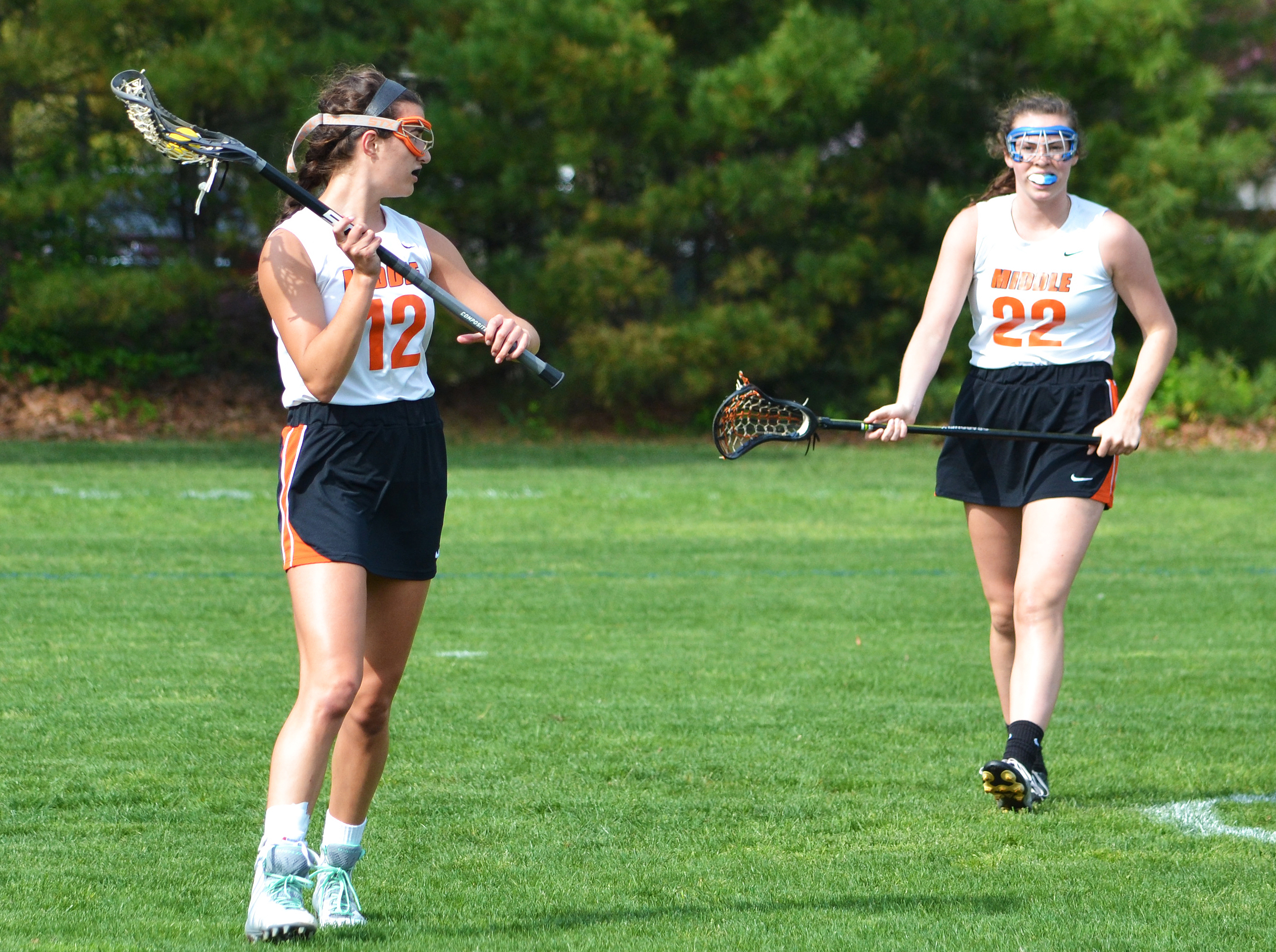 Middle Township High School girls’ lacrosse seniors Bridget Ruskey