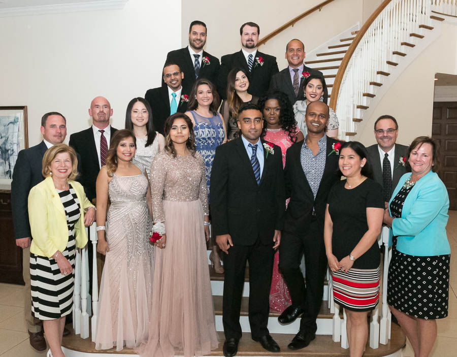 AtlantiCare Regional Medical Center Internal Medicine and Pharmacy Residency Program residents celebrated graduation June 22. Front row