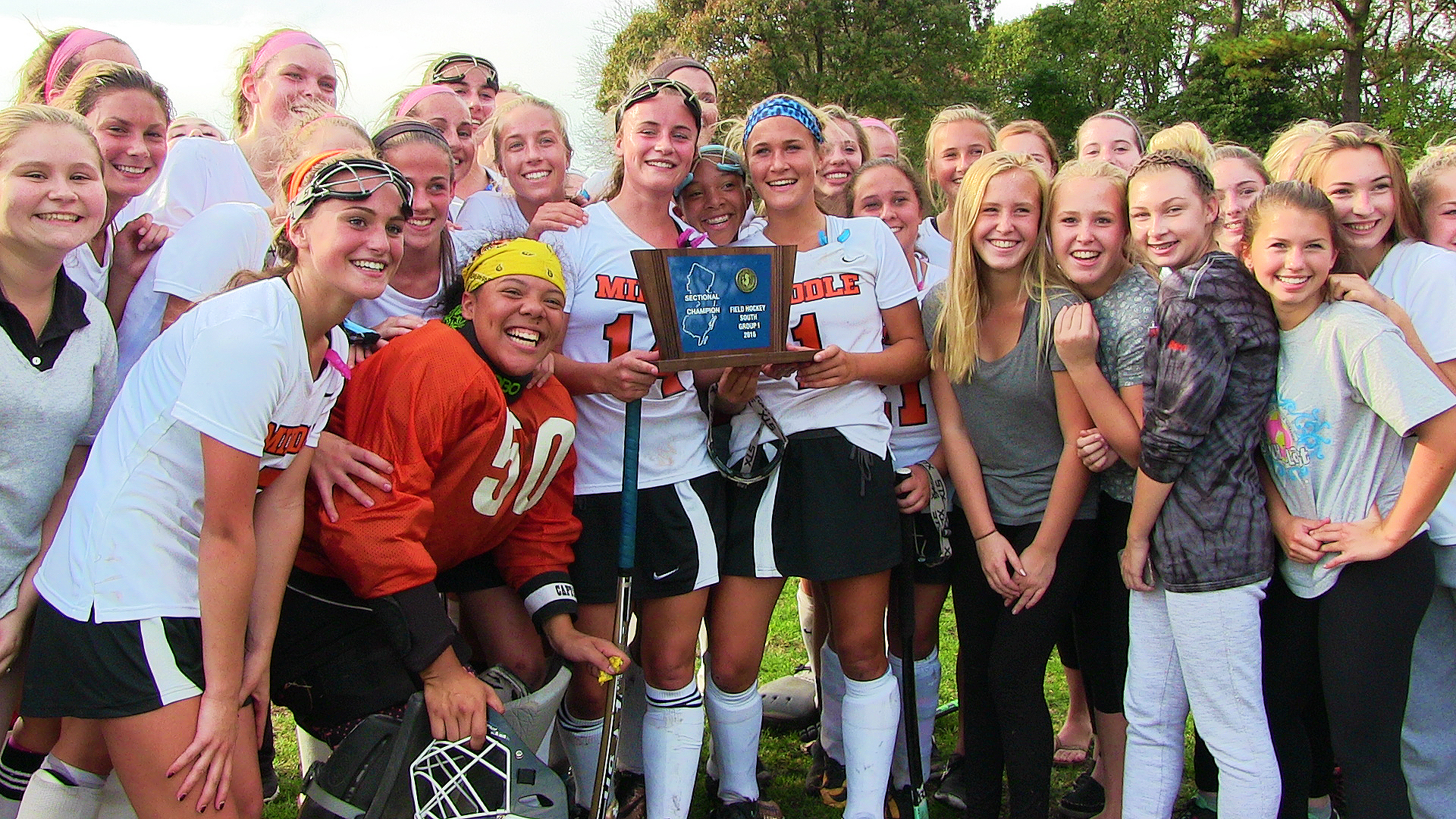 Middle Township’s field hockey team wins their first sectional championship on Nov. 3 against Schalick.