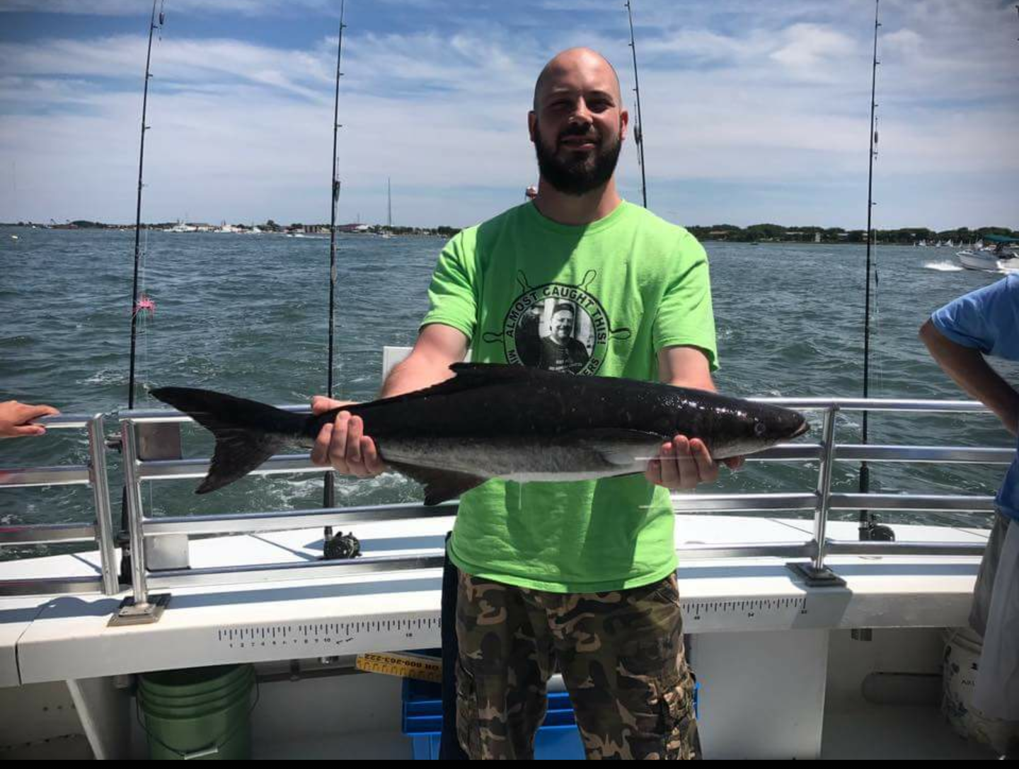 A “surprise” cobia. 