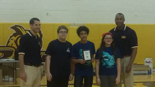 The Cape May County 4-H team Triple Trouble came in third out of 28 teams competing in the junior high division