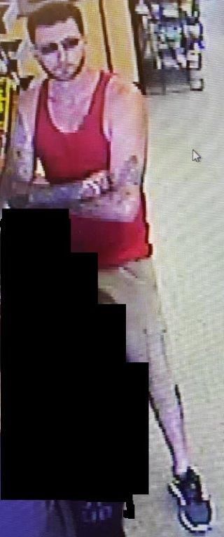 North Wildwood Police is attempting to identify this man who they say is a person of interest involving a theft of a purse Memorial Day weekend. 