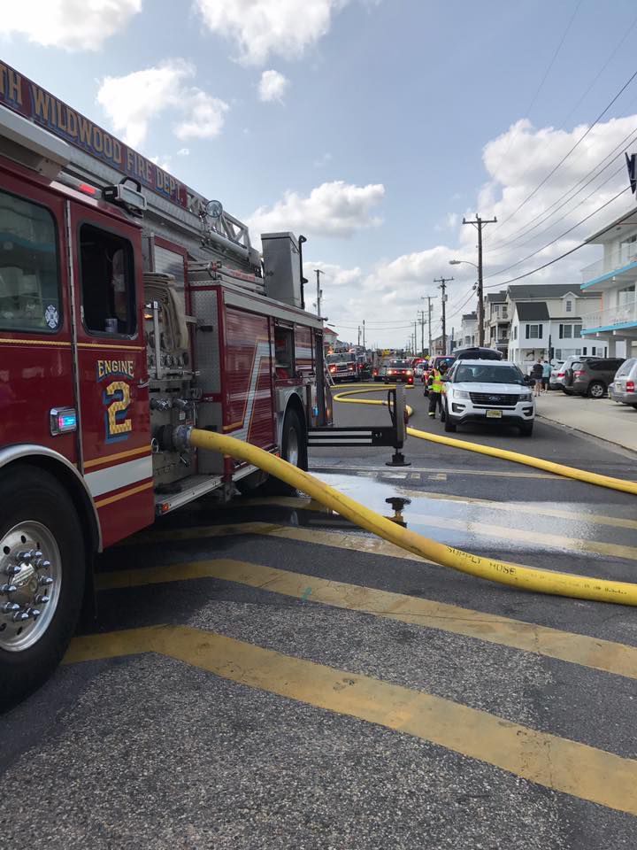 Fire Damages 'Walk Ice Cream Shop