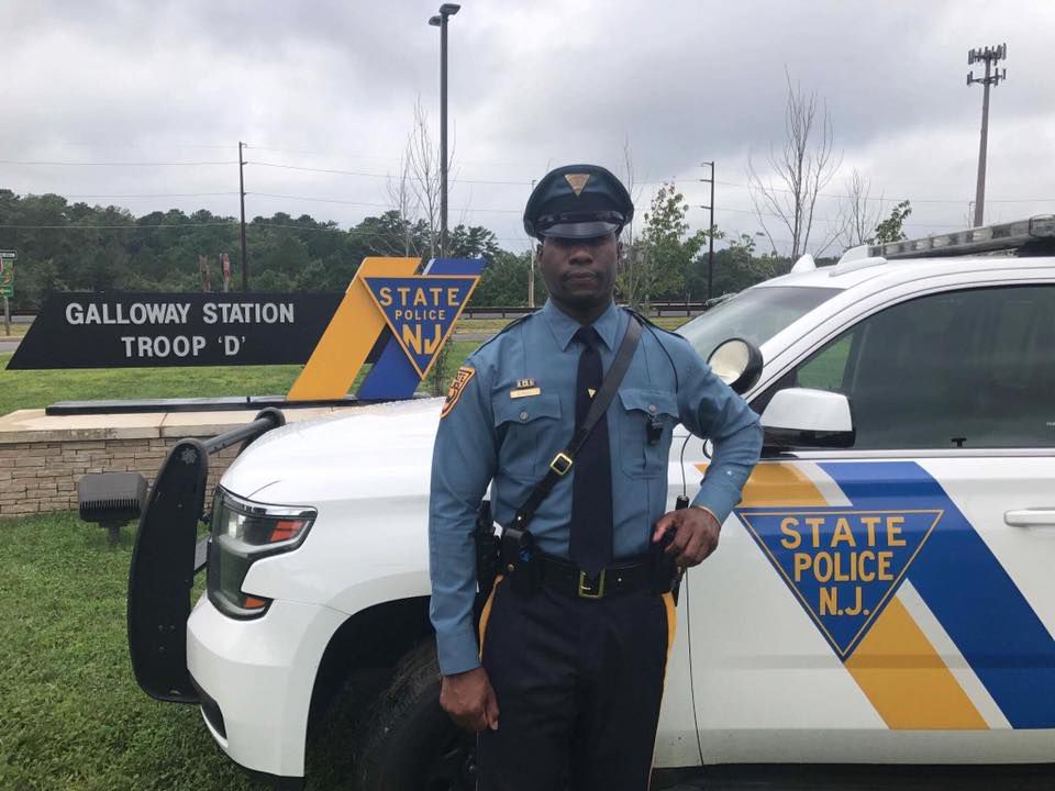 Trooper Didier Paul used CPR to revive a 70-year-old woman on the shoulder of the Garden State Parkway Aug. 17.