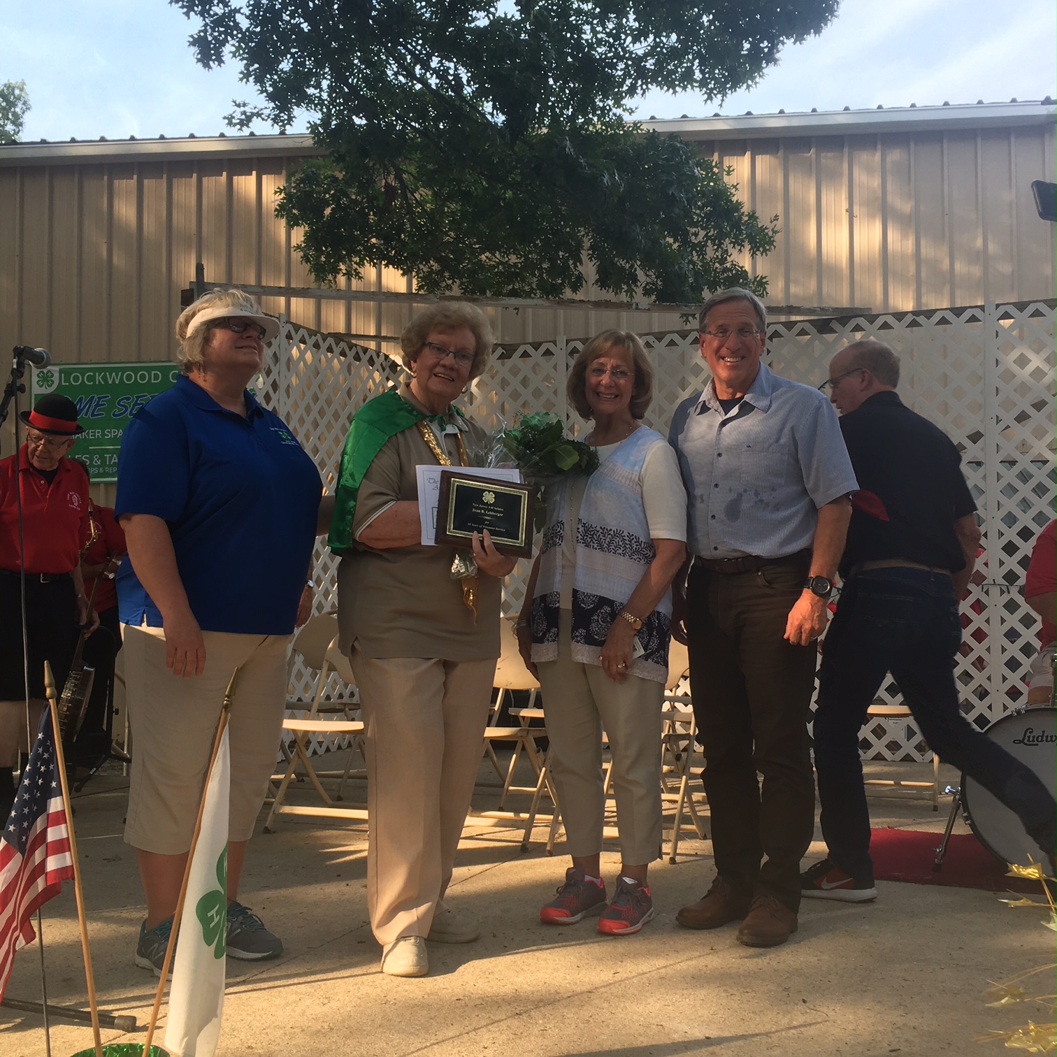 Cape May County 4-H Fair Presentation Recognizes Joan Lehberger for 50 Years as 4-H Volunteer