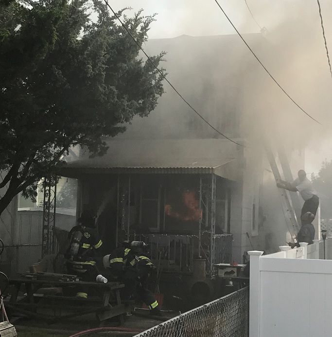 One Rescued from Wildwood Fire